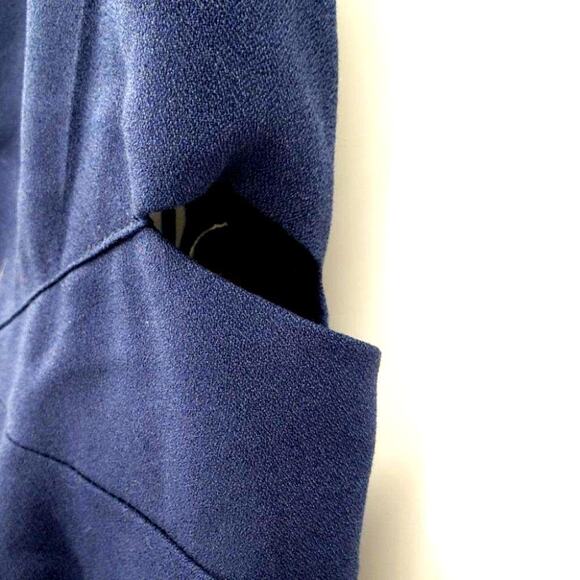 SUGAR LIPS Navy Blue Cutout Dress Womens Size Small S - Picture 3 of 7